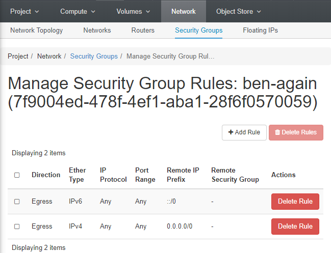 Security Group Edit Rules diagram